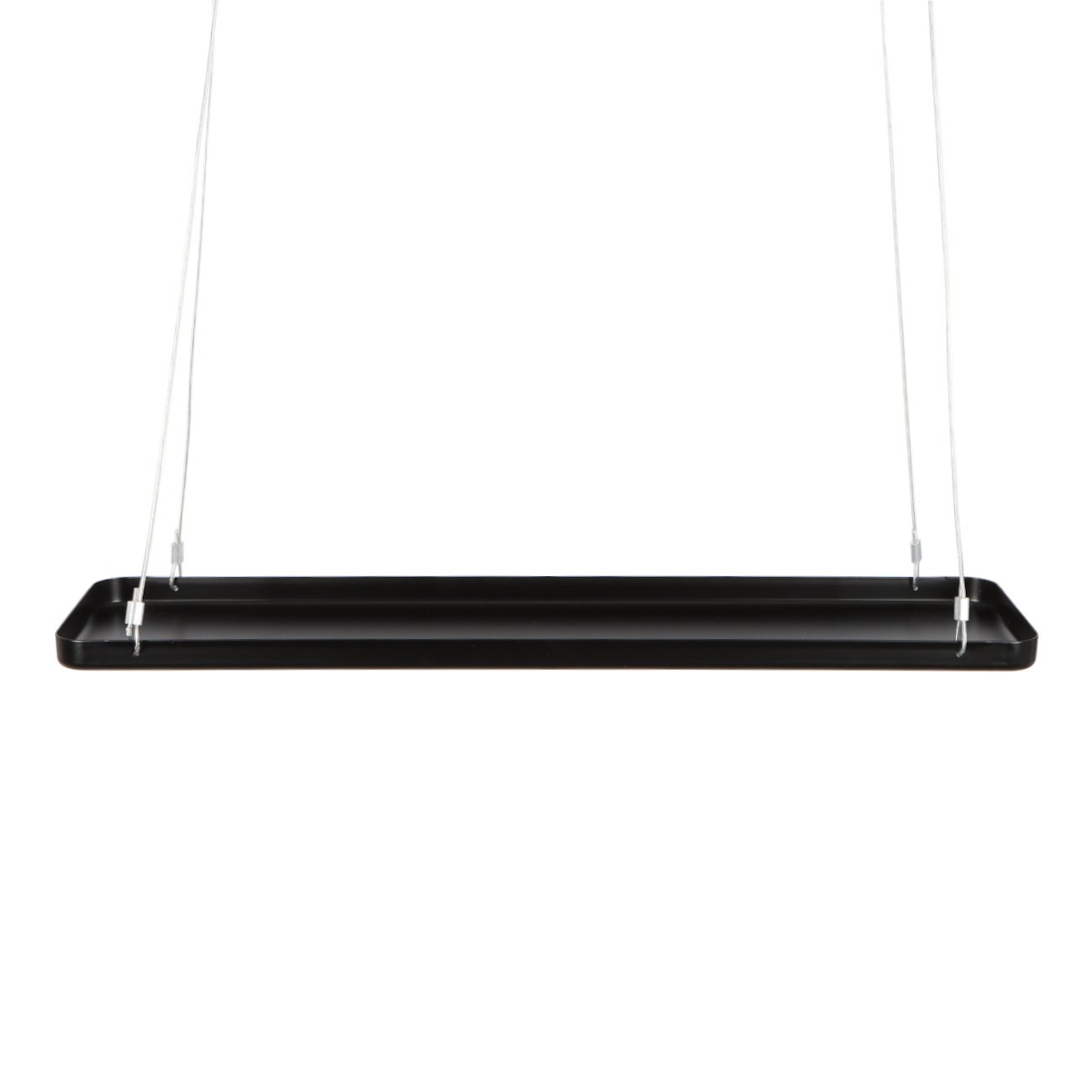 Metalltablett hängend schwarz